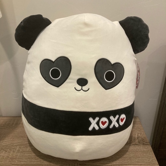 Squishmallows Other Squishmallows Valentines Stanley The Panda 6